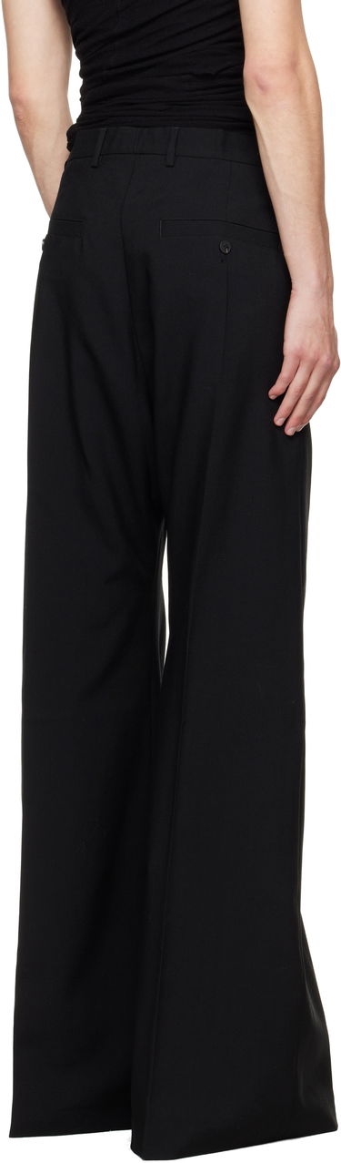 Housut Rick Owens Rick Owens Concordians Wide Bela Tailored Trousers Musta | RU02E1354 WGP, 2