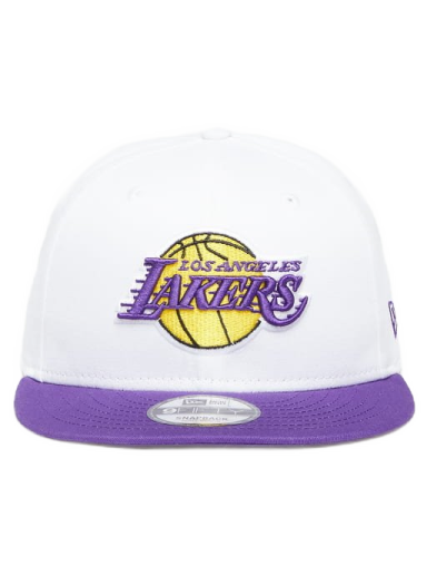 Korkki New Era LA Lakers White Crown Team White 9FIFTY Snapback Cap Violetti | 60358013