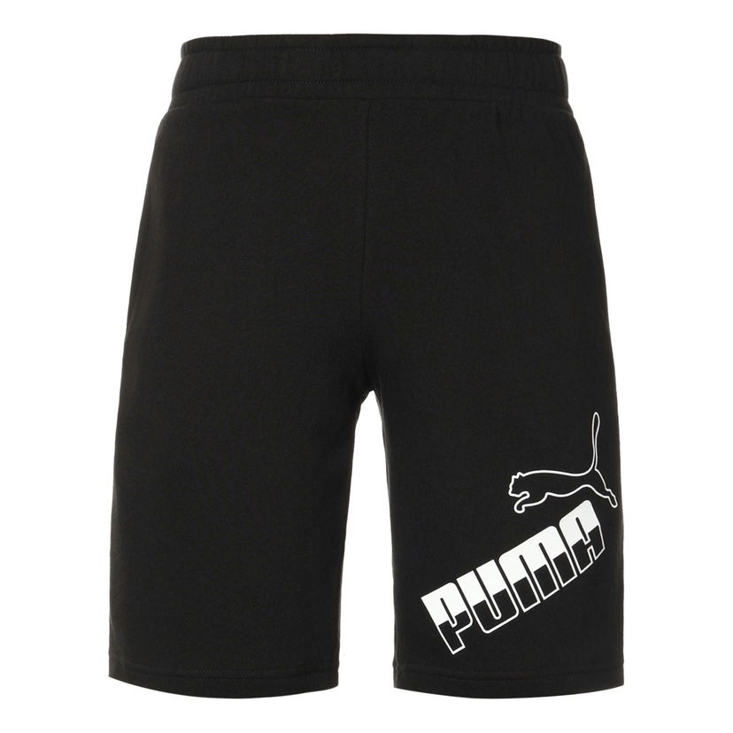 Shortsit Puma Amplified Big Logo Shorts Musta | 588675-01