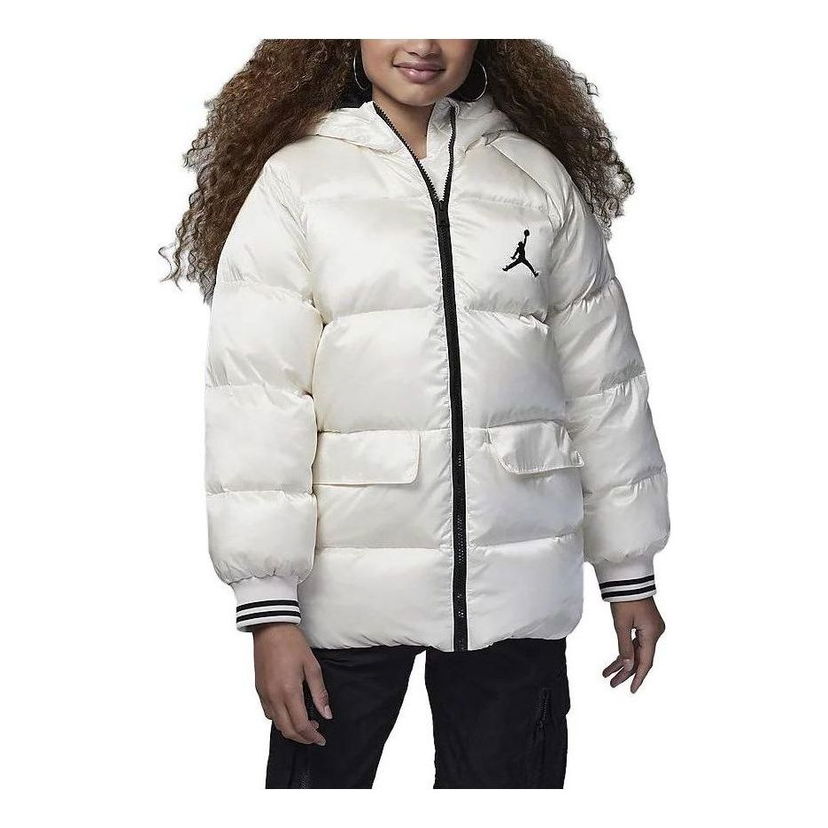 Puffer takki Jordan Air Jordan Jumpman Logo Puffer Jacket Valkoinen | FV2746-133