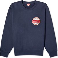 Villapaita KENZO Globe Crewneck Tummansininen | FD65SW0894ME-77, 1