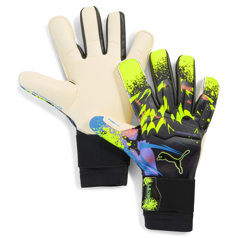 Käsineet Puma ULTRA Ultimate TEASER Hybrid Goalkeeper Gloves Monivärinen | 042114_01