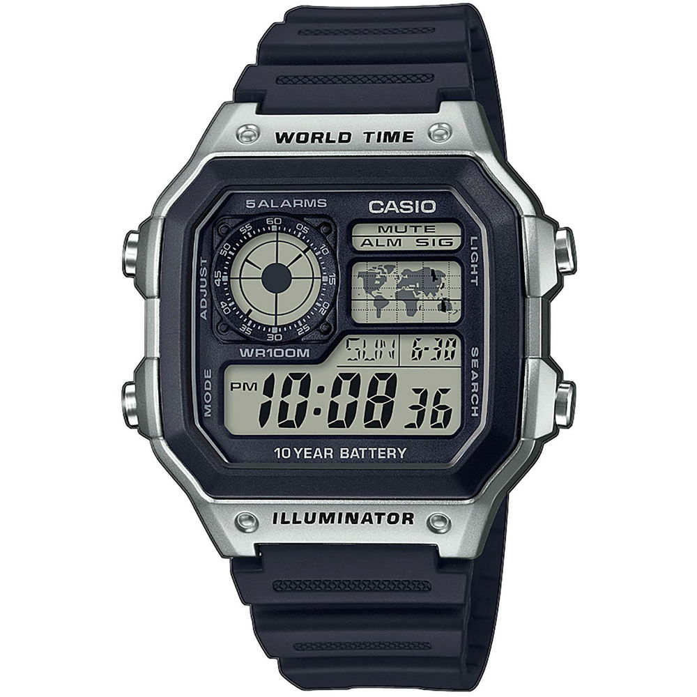 Katsella CASIO Collection Musta | AE-1200WH-1CVEF, 1