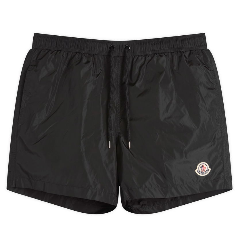 Uimapuvut Moncler Logo Swim Shorts, Size Large Musta | 2C000-06-53326-999
