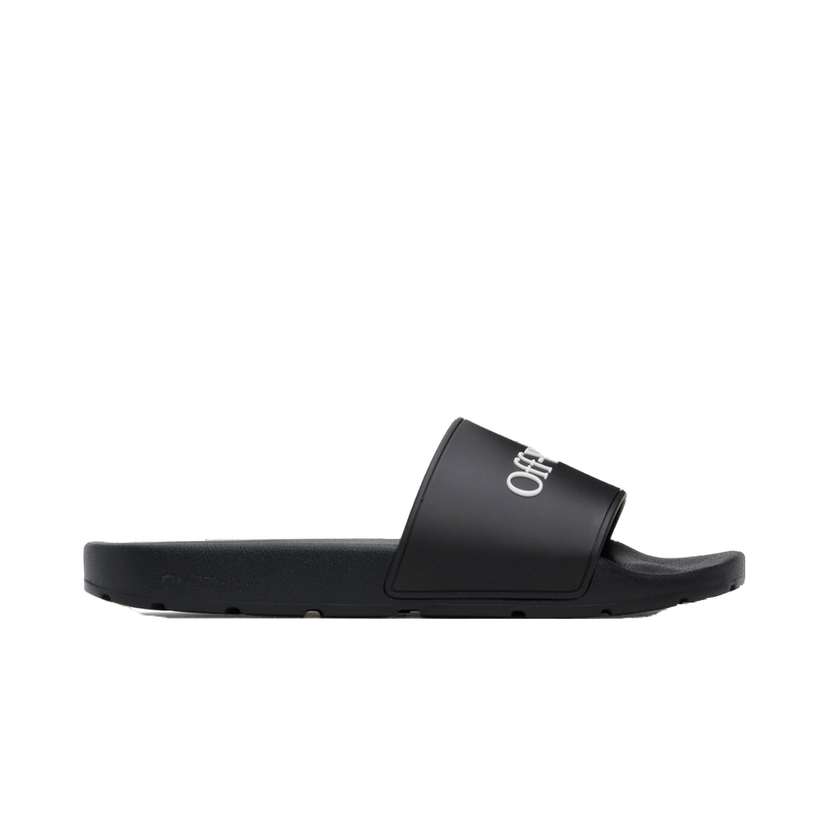 Tennarit ja kengät Off-White Black Bookish Pool Slides Musta | OMIU002C99MAT0011001