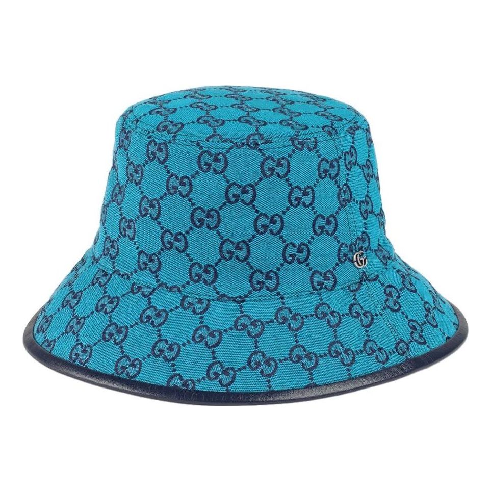 Hattu Gucci Reversible GG Monogram Bucket Hat Sininen | 656573-3HAD0-4268, 0