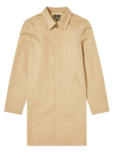 Takit A.P.C. City Coat Beige | COZBA-H01103-BAA