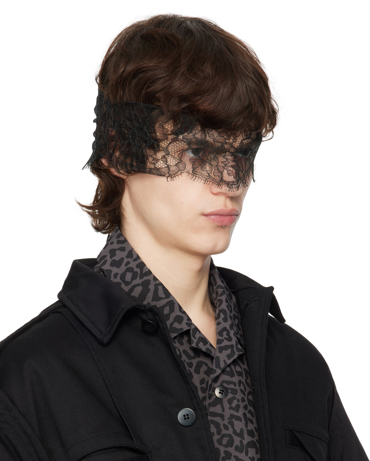 Paita UNDERCOVER UNDERCOVER Lace Headband Harmaa | UC1E4Z01, 1