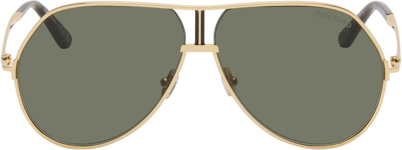 Aurinkolasit Tom Ford Tom Ford Rickie-02 Aviator Sunglasses Keltainen | FT1281_6330N