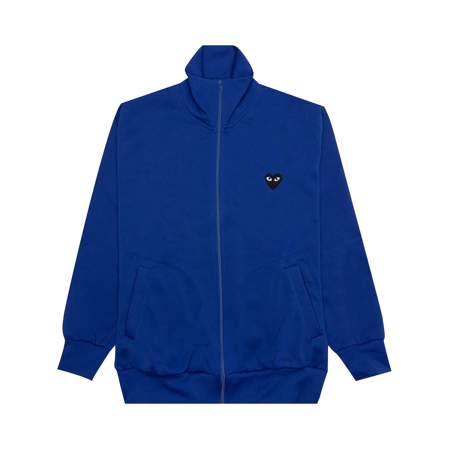 Huppari Comme des Garçons PLAY Big Black Heart Hoodie Tummansininen | AZ T256 051 2, 1