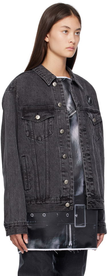 Takki We11done We11done Faded Denim Jacket Musta | WD-DJ4-20-017-U-WB, 1