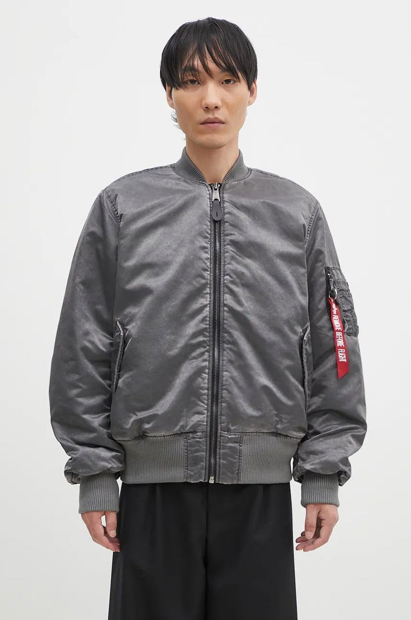 Bomber-takki Alpha Industries Bomber Jacket Oversize Harmaa | 148127