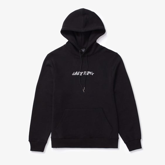 Huppari DAILY PAPER Unified Type Hoodie Musta | 2411116