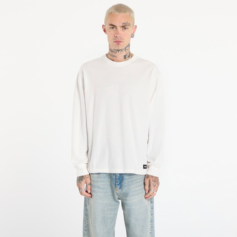 T-paita Vans Long Sleeve T-shirt LX Valkoinen | VN000PFKC9F1