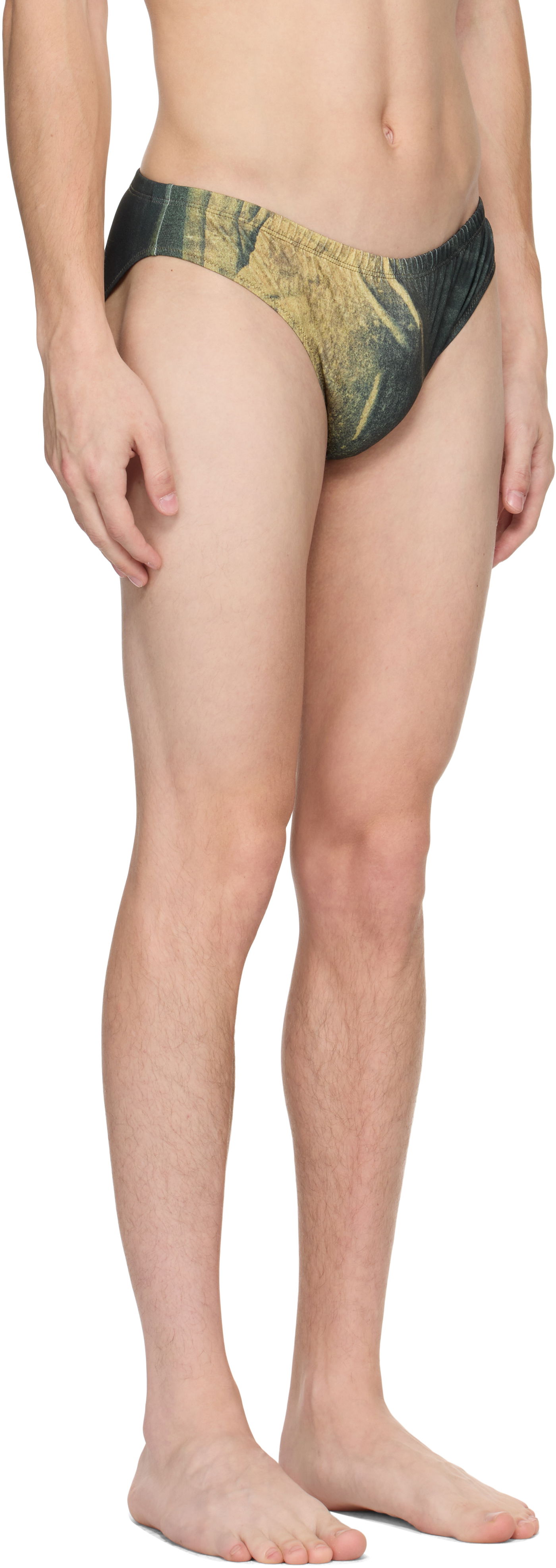 Uimapuvut Jean Paul Gaultier Jean Paul Gaultier Body Printed Swim Briefs Monivärinen | 25/03-M-SW064-J010P-4812, 1