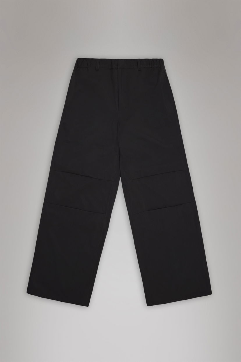 Cargo housut Rains Rains Suva Hardshell Wide Leg Pants Musta | 12480-01