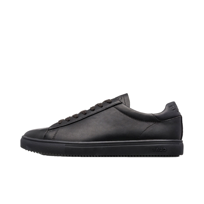 Tennarit ja kengät Clae Bradley Black Water Repellent Leather Musta | CL20CBR05-BWL