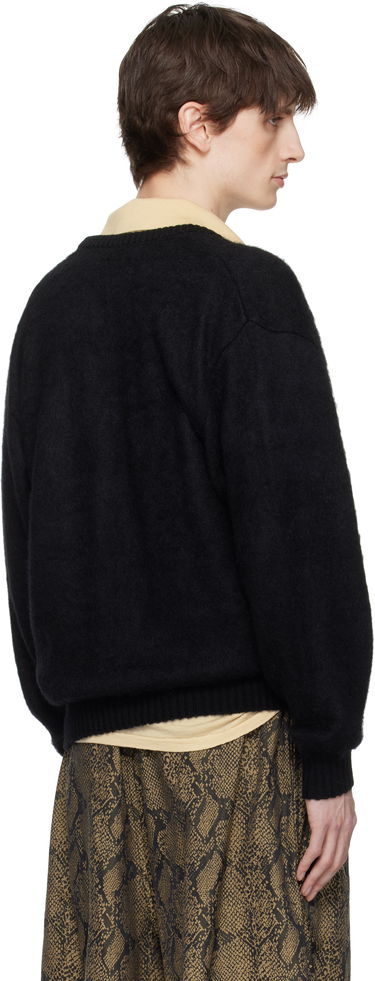 Villapaita WACKO MARIA WACKO MARIA Mohair Knit Cardigan Musta | 25SS-WMK-KN06, 2
