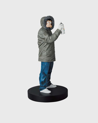 Keräilykelpoinen Medicom Toy James Pfaff Monkey Mask Session Statue Harmaa | MED2410, 0