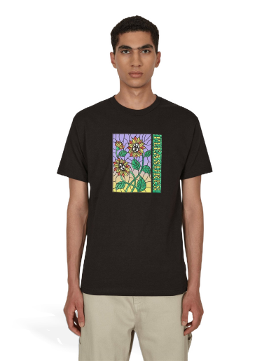 T-paita Pleasures Glass T-Shirt Musta | P22F060 BLACK