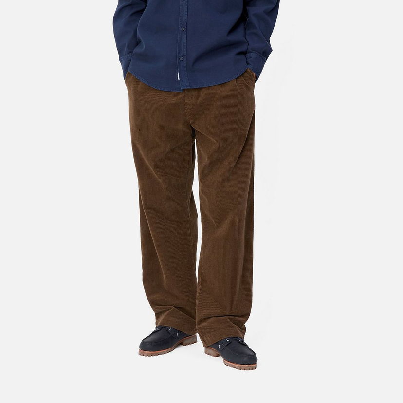 Housut Carhartt WIP Corduroy Relaxed Fit Pants Ruskea | I034037_9