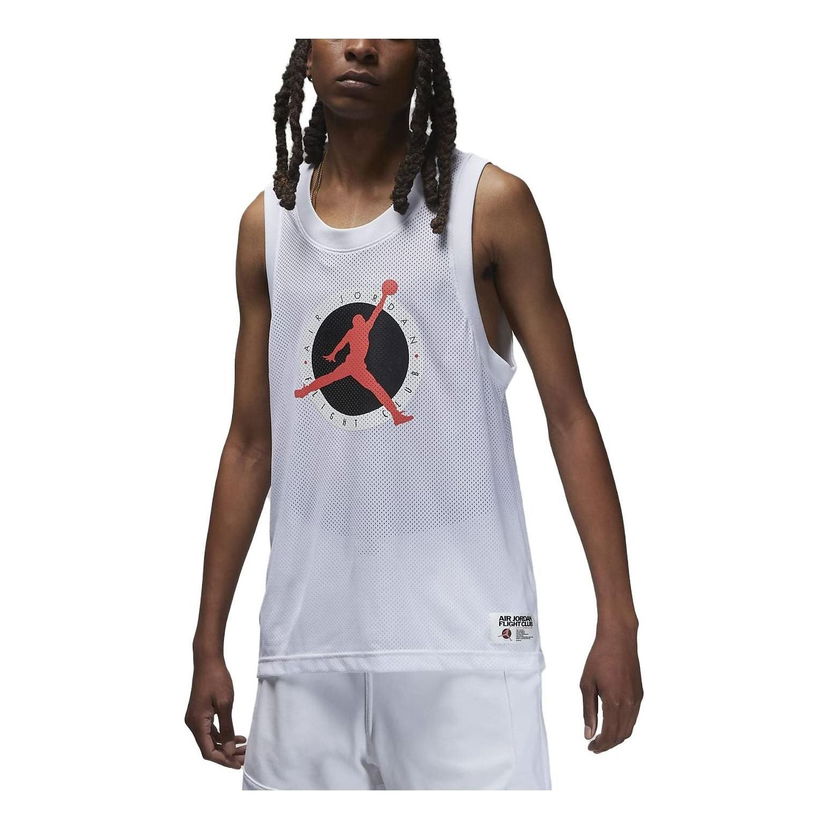 Tankkitoppi Jordan Jordan Flight MVP Mesh Basketball Jersey Valkoinen | DX9729-100