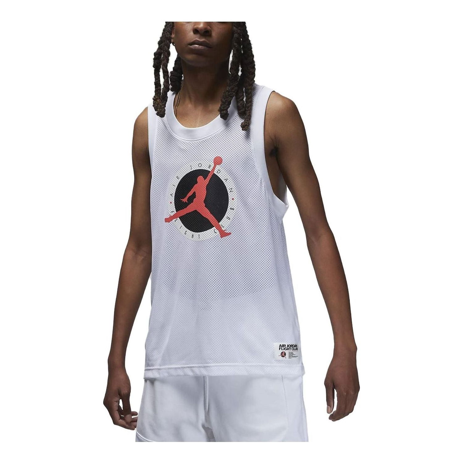 Tankkitoppi Jordan Jordan Flight MVP Mesh Basketball Jersey Valkoinen | DX9729-100, 0