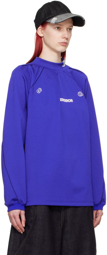 T-paita ADER ERROR Siz Long Sleeve T-Shirt Sininen | BN01SSSW0104BL, 4