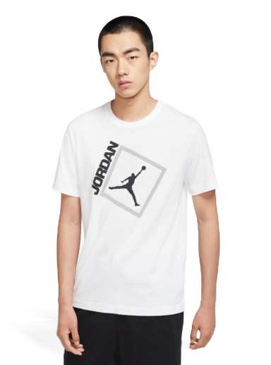 T-paita Jordan Jumpman Box Tee Valkoinen | DA9900-100