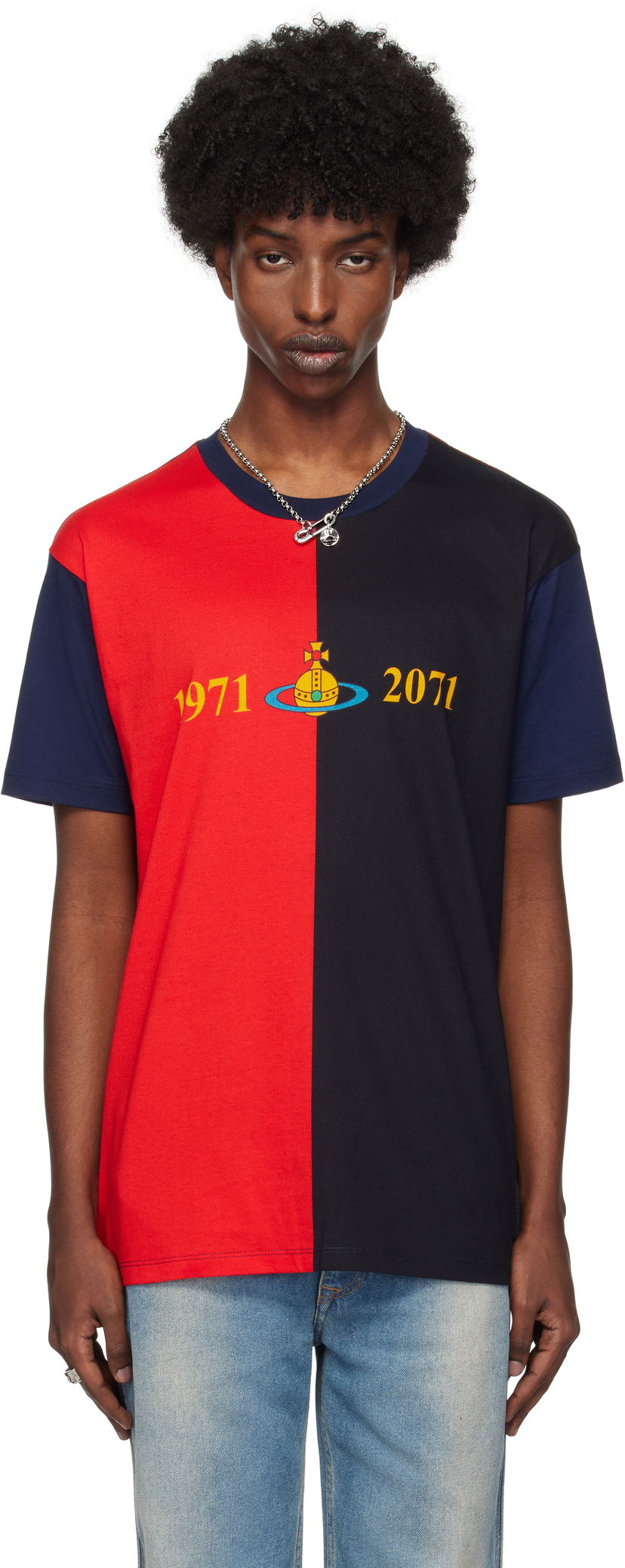 T-paita Vivienne Westwood Classic T-Shirt Punainen | 3G01001F-J0085-