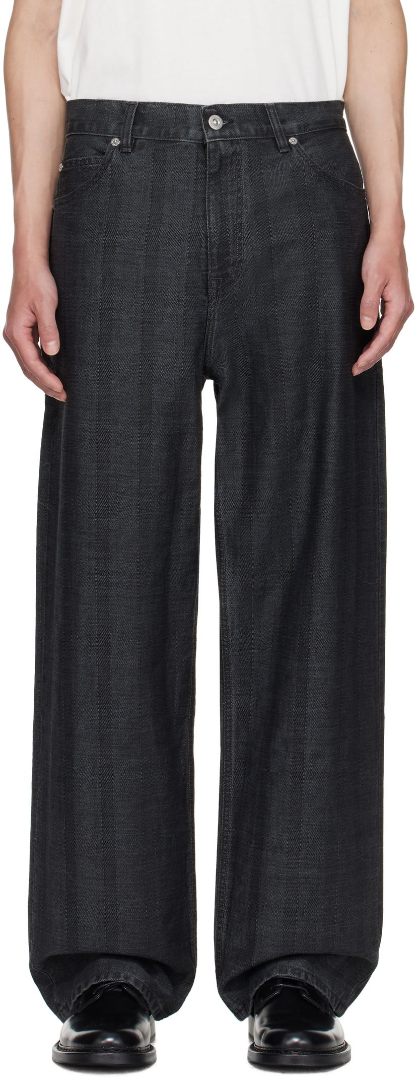 Jeans OUR LEGACY Our Legacy Vast Cut Jeans Musta | M4255VB