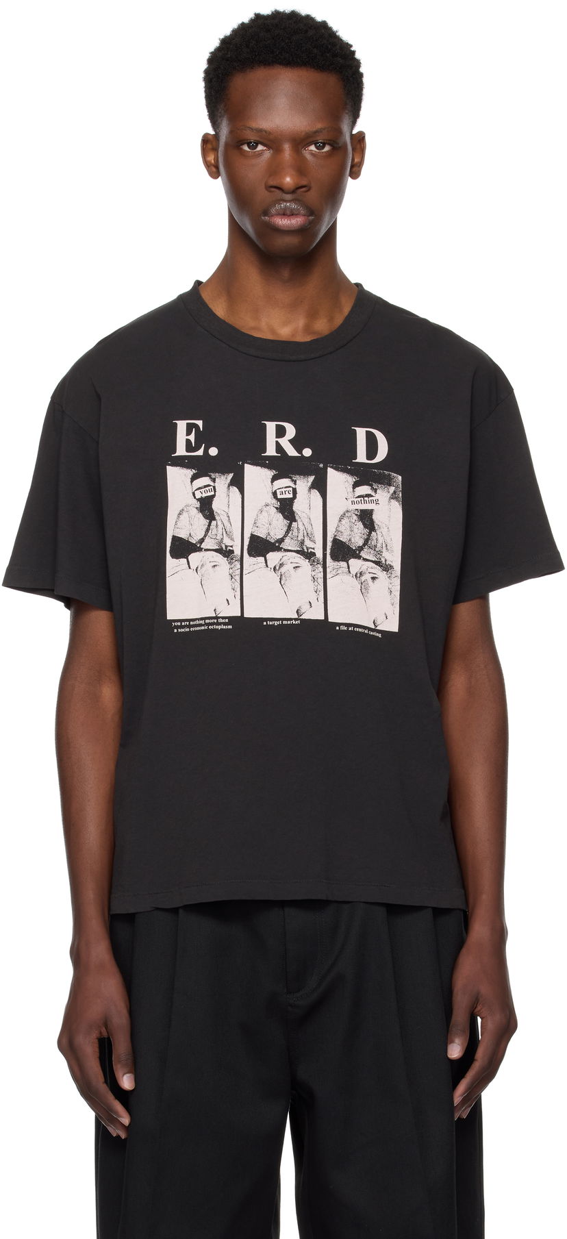 T-paita Enfants Riches Déprimés Enfants Riches Déprimés 'You Are Nothing' Graphic T-Shirt Musta | 010-823