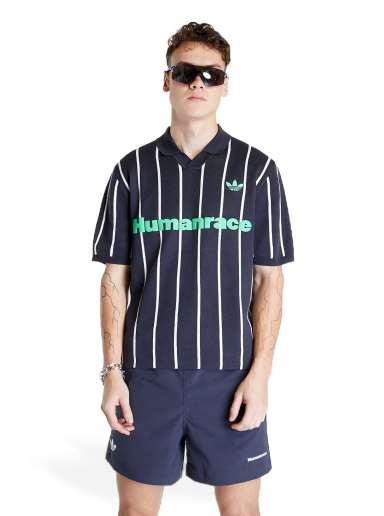 Jersey adidas Originals Humanrace x Knit Jersey Tee "Night Grey" Harmaa | HU1105