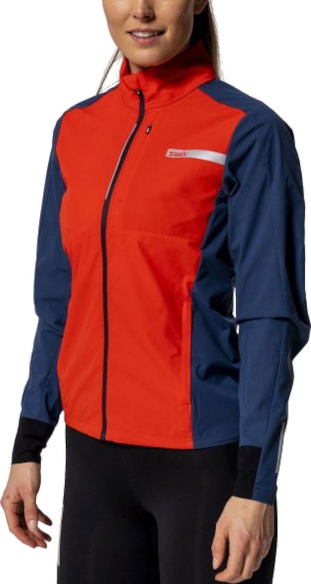 Tuulitakki SWIX Swix Roadline Wind Jacket Punainen | 10020-23-99980