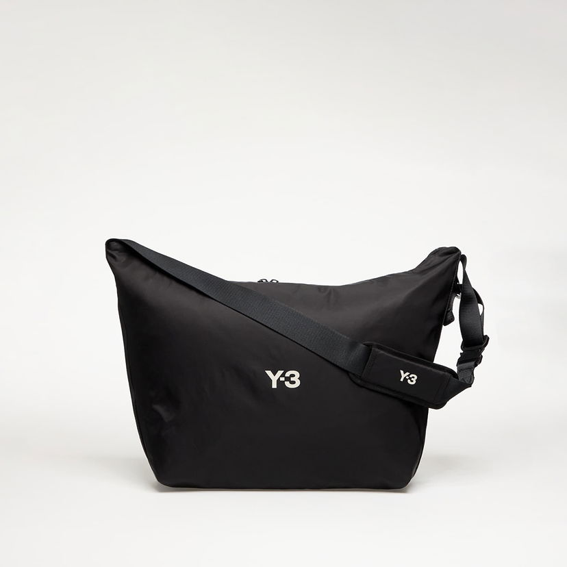 Olkalaukku Y-3 Y-3 Nylon Crossbody Bag Musta | JW4711