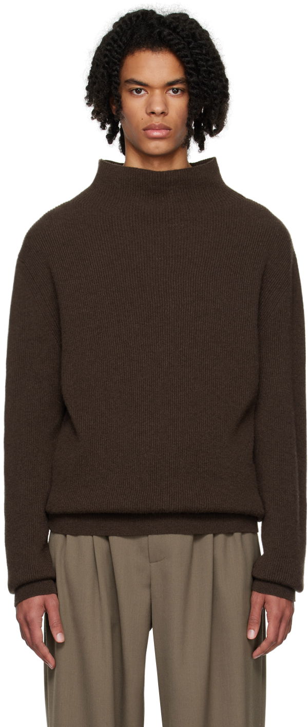Villapaita The Row Knit Turtleneck Sweater Ruskea | 52-F377, 0