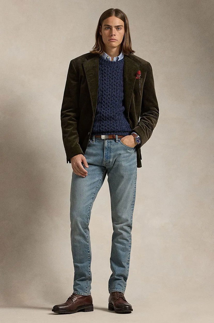 Jeans Polo by Ralph Lauren Slim Fit Light Wash Denim Jeans Sininen | 710956084