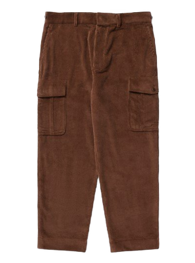 Cargo housut KENZO Corduroy Cargo Pant Ruskea | FD65PA1099CR.90