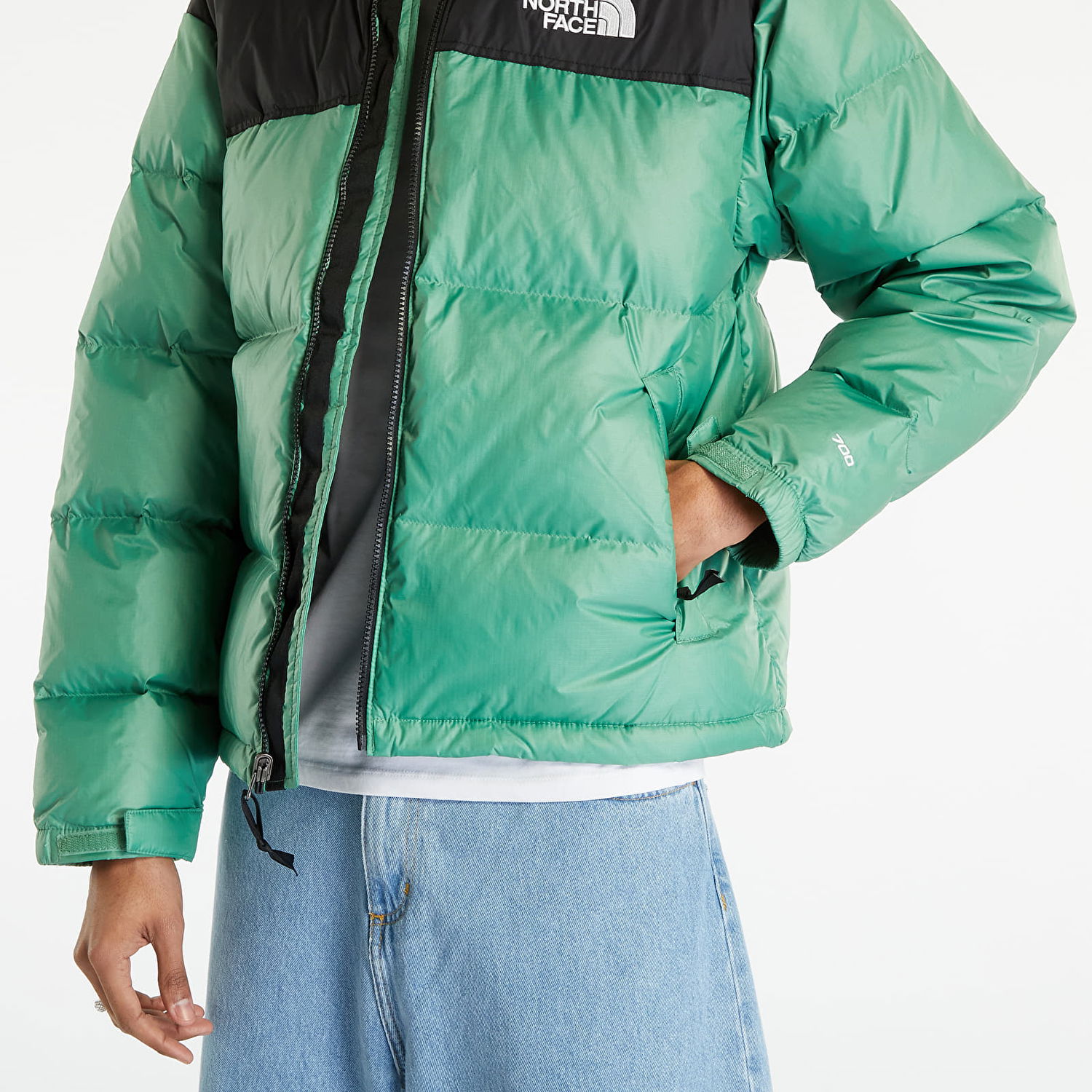 Puffer takki The North Face 1996 Retro Nuptse Jacket Vihreä | NF0A3C8DN111, 1