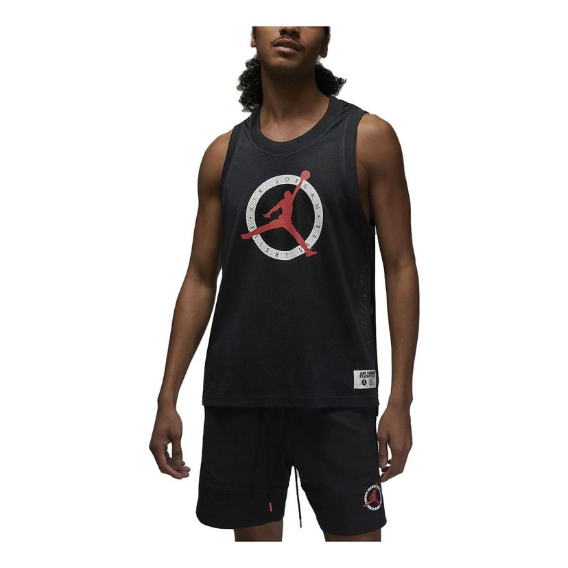 Tankkitoppi Jordan Flight MVP Mesh Jersey Musta | DX9729-045