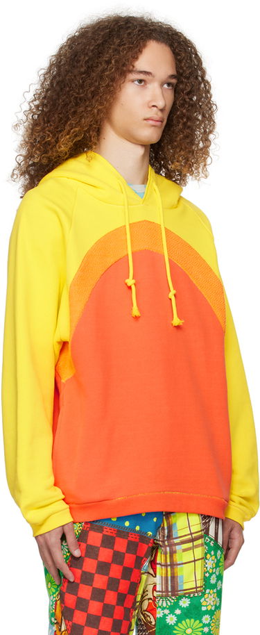 Huppari ERL Rainbow Colorblock Hoodie Monivärinen | ERL07T023, 4