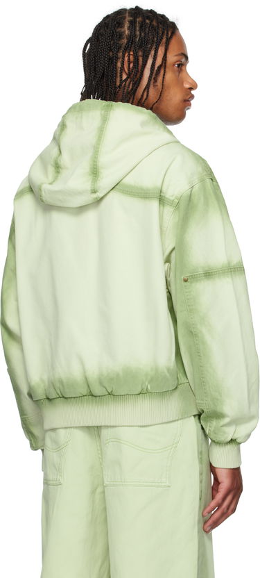 Takki Dime Dime Hooded Utility Jacket Vihreä | DIMESU251MAT, 2