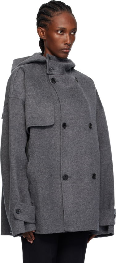 Takit JW Anderson JW Anderson Oversized Peacoat Harmaa | CO0343-PG1559, 1