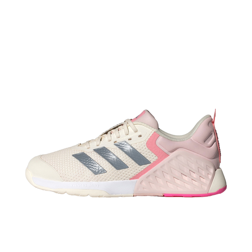 Tennarit ja kengät adidas Performance Dropset 3 Chalk White Iron Metallic Semi Pink Spark W Vaaleanpunainen | ID8635
