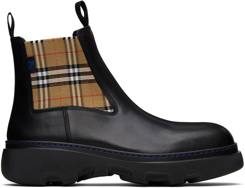 Tennarit ja kengät Burberry Burberry Creeper Low Chelsea Boots Musta | 8105183
