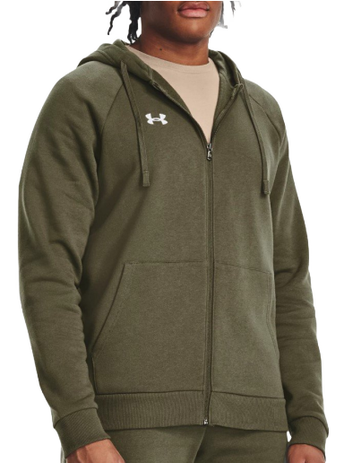 Huppari Under Armour Rival Fleece FZ Vihreä | 1379767-390