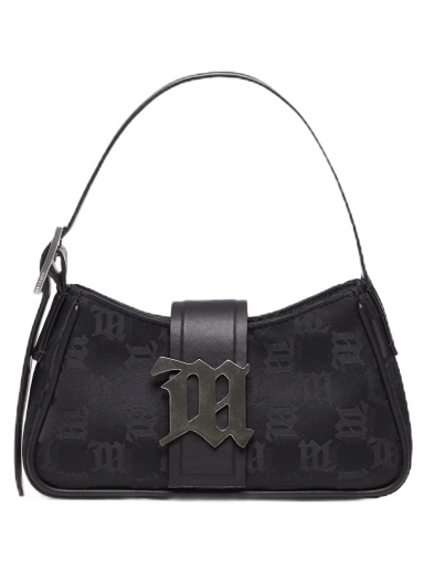 Käsilaukku MISBHV Nylon Monogram Shoulder Bag Mini Musta | 122A404