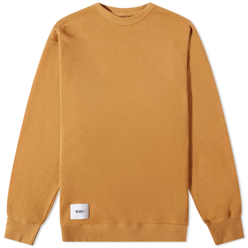 Huppari WTAPS All 01 Crew Sweat Beige | 221ATDT-CSM08-BR, 0