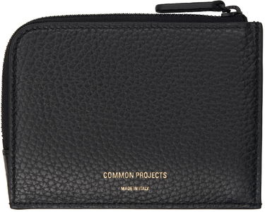 Lompakko Common Projects Black Zipper Wallet Musta | ARTICLE 9179, 0