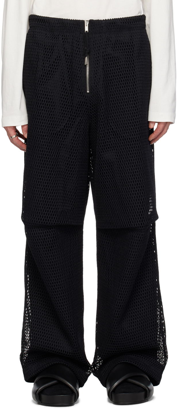 Housut Jil Sander Layered Trousers Musta | J22KA0189_JTN338